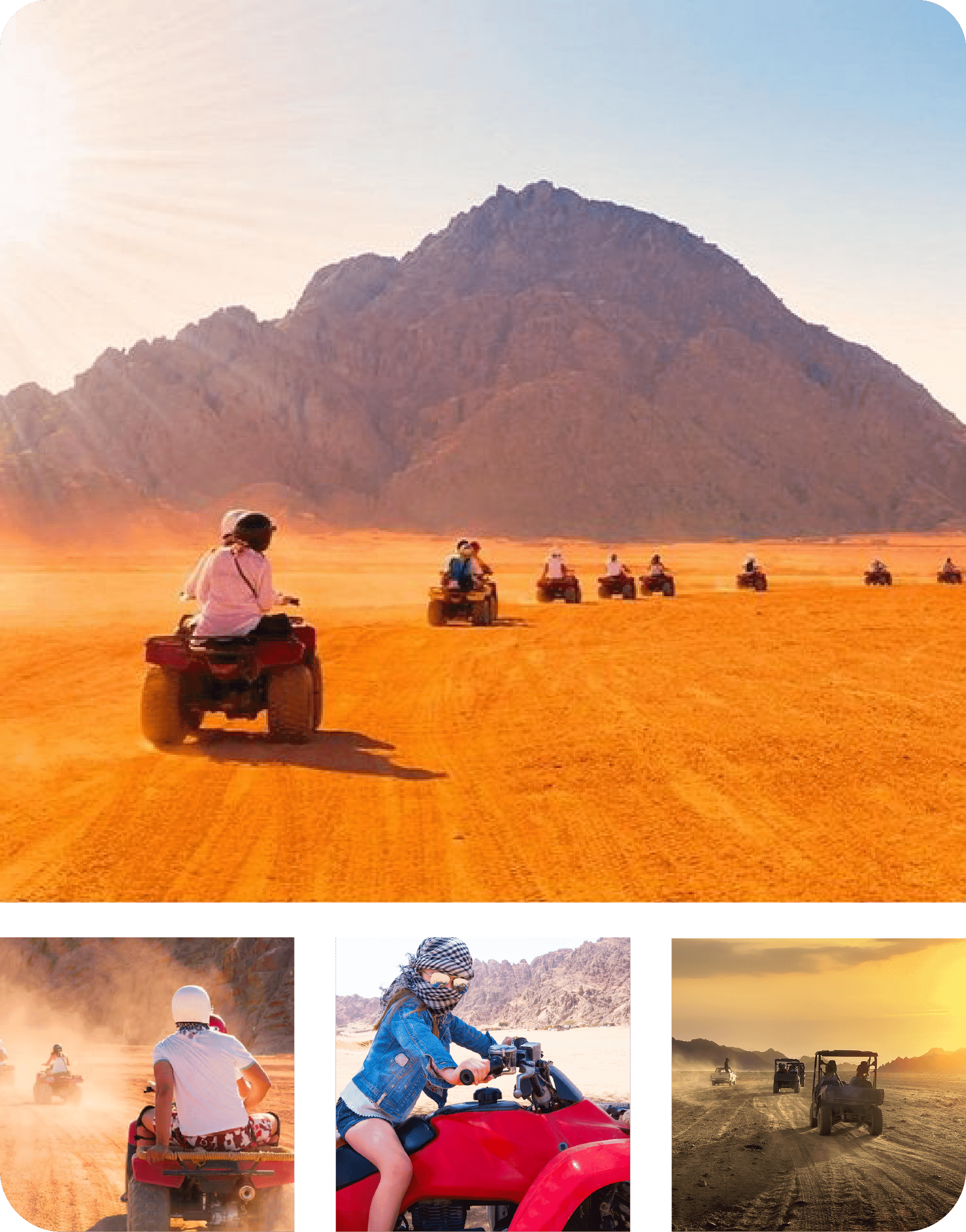 Quad biking in Sinia Sharm El Sheikh