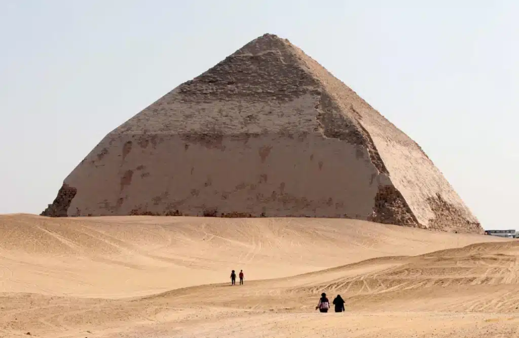 Explore Bent Pyramid during Cairo excursions